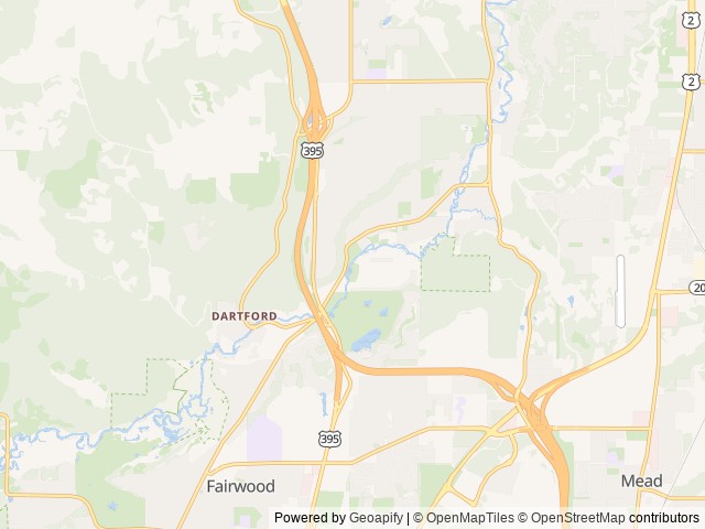 Map for The Chapman's 2021 Keystone Springdale 1800BH near Spokane, WA