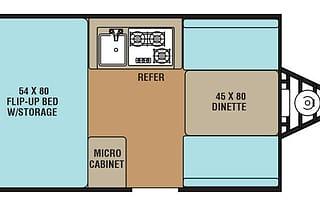 2016 Forest River RV Coachman Clipper C12RB
