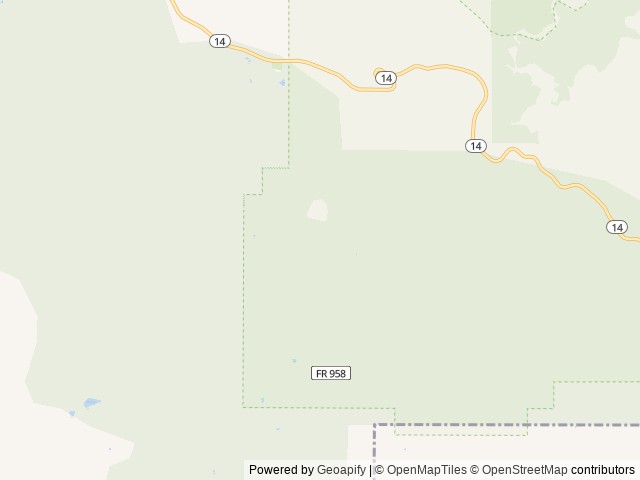 Map of Deer Haven location at Cedar City, UT, United States