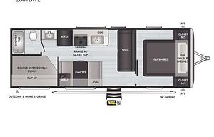 2021 Keystone Springdale  Bunkhouse