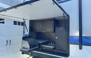 31 foot bunkhouse with remote office