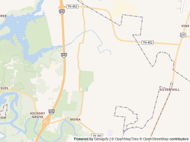 Map for 2020 Sprinter FW Bunkhouse Teenager & Pet Friendly near Murfreesboro, TN