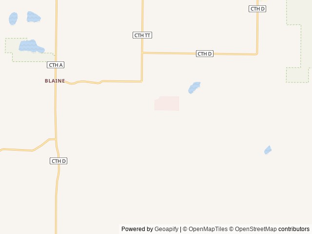 Map of Fountain Lake RV Park Inc. location at Almond, WI, United States