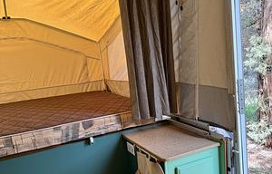 Easy tow pop up camper