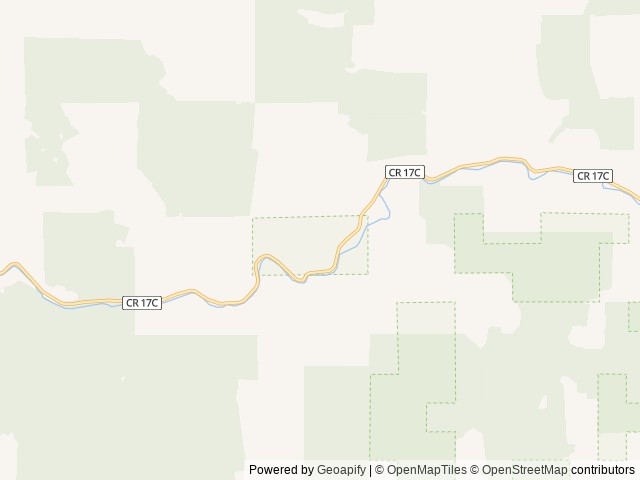 Map of Wolf Creek Group Site location at Glide, OR, United States