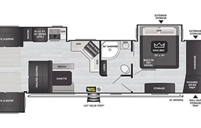 Keystone RV Outback 341RD, Luxurious camping!
