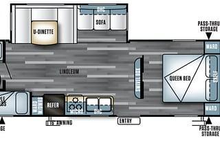 Kozy Kid Bunkhouse - 29ft / Sleeps 9