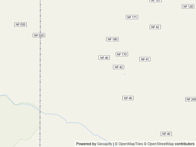 Map of Clearwater Lookout Cabin location at Pomeroy, WA, United States