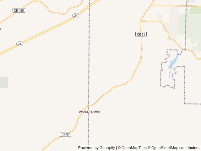 Map of Bates-Farm location at Decatur, AL, United States