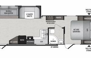 Triple Bunk Keystone Passport