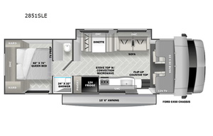2023 Forester LE 2851SLE Ford RV rental photo 2