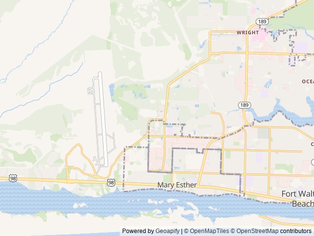 Map for 2018 Heartland Big Country THE EPITOME OF GLAMPING near Fort Walton Beach, AL