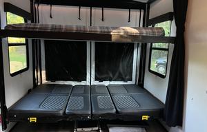 16 FT GARAGE TOY HAULER/CAMPER- - All inclusive