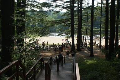 Buffumville Lake Park staircase