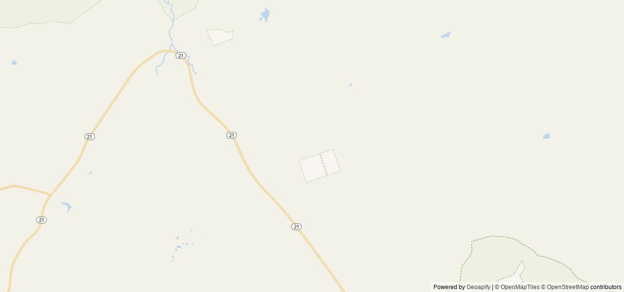 Map of Cape Horn Winter Rental location at Challis, ID, United States
