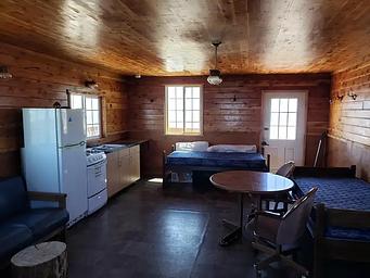 Fremont Point Cabin Interior 1