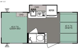 2016 Forest River RV R Pod RP-177
