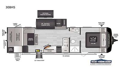 Family friendly bunkhouse with a king sized bed!