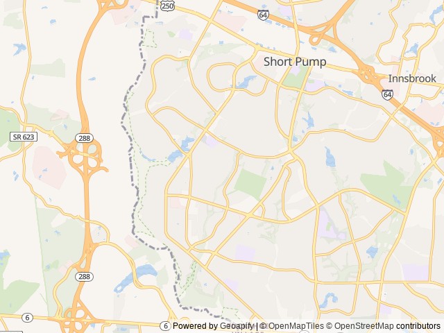 Map for Brand New & Easy Tow Trailer - Dogs Welcome! near Henrico, VA