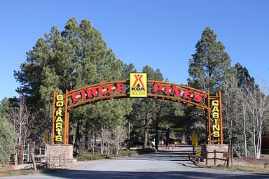 Williams / Exit 167 / Circle Pines KOA Holiday