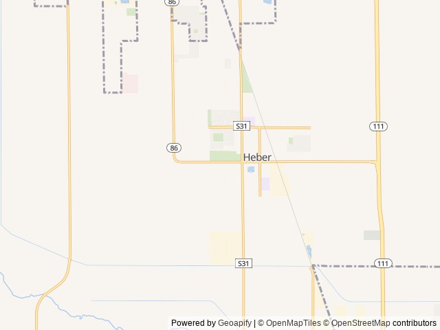 Map for 2005 Keystone RV Montana 2955 RL near Heber, AZ