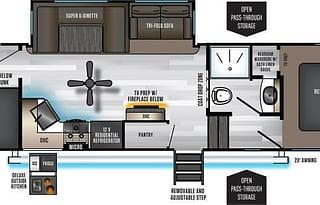 2022 Forest River RV Cherokee Arctic Wolf 287BH