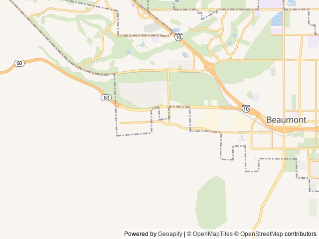 Map for 2021 Gulf Stream RV Ameri-Lite Ultra Lite 279BH near Beaumont, CA