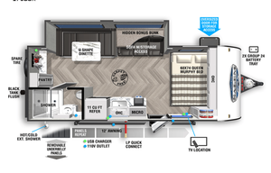 2022 Forest River RV Salem FSX 170SSX