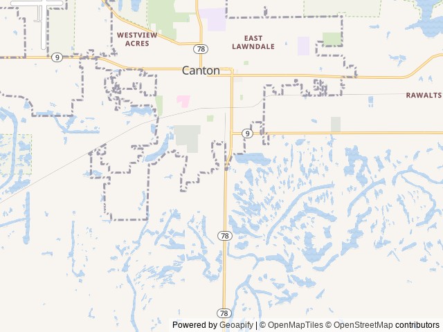 Map for Dog friendly, kid friendly Motor Home near Canton, IL