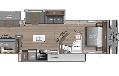 2022 Jayco Jay Flight 33RBTS