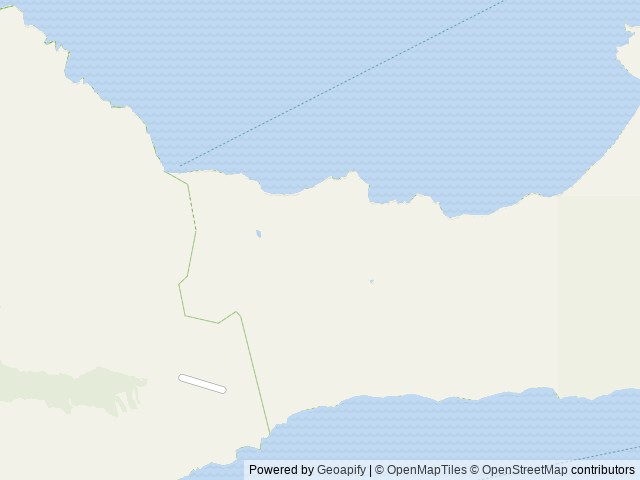 Map of Santa Cruz Del Norte Backcountry location at Ventura, CA, United States