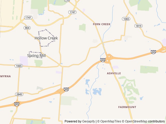 Map for Adventure Begins with Camping Xplore. near Louisville, OH