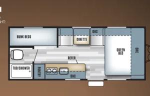 2017 Forest River RV Salem Cruise Lite 177BH