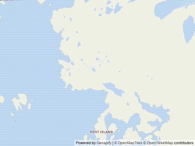 Map of White Sulphur Springs Cabin location at Sitka, AK, United States