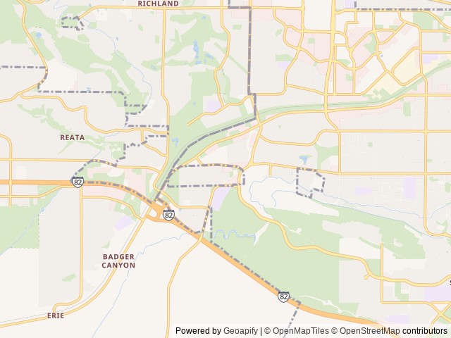 Map for 2017 Forest river Cruise lite near Kennewick, WA