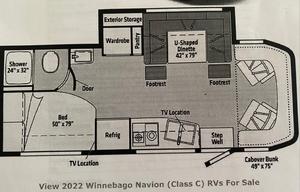2022 Mercedes Winnebago Navion 24J