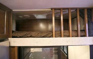 43 Toy Hauler with 4 bunks in the 18 foot garage!