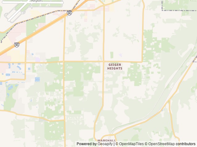 Map for 2022 Jayco White Hawk 27RB near Spokane, WA