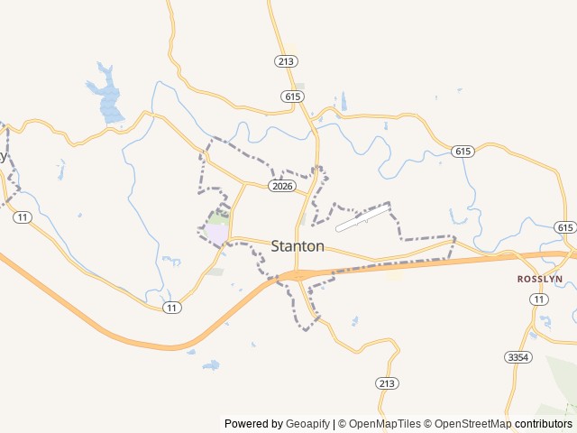 Map of Red River Paylake & Campground location at Stanton, KY, United States