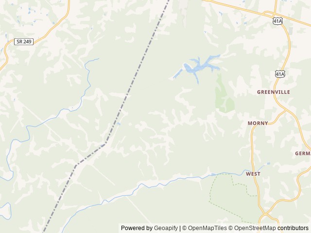 Map for Nature's Nook, Great for Couples, (Free Insurance) near Nashville, TN