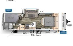 2023 Forest River Cherokee Grey Wolf  Black Label