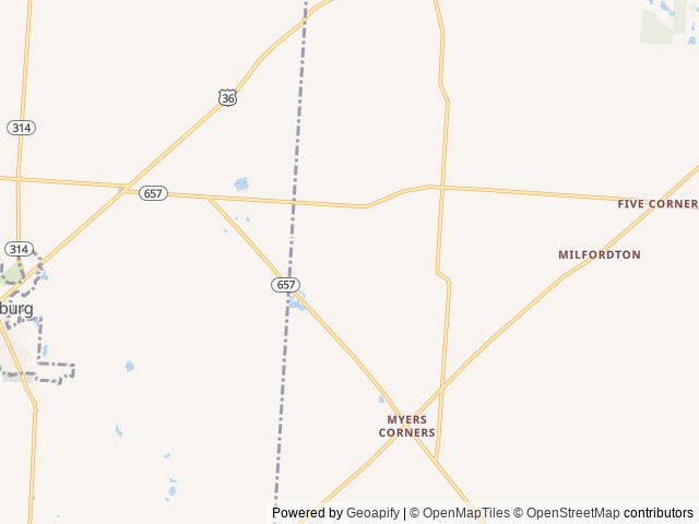 Map for Family Adventure Awaits 2020 Keystone Springdale near Centerburg, OH