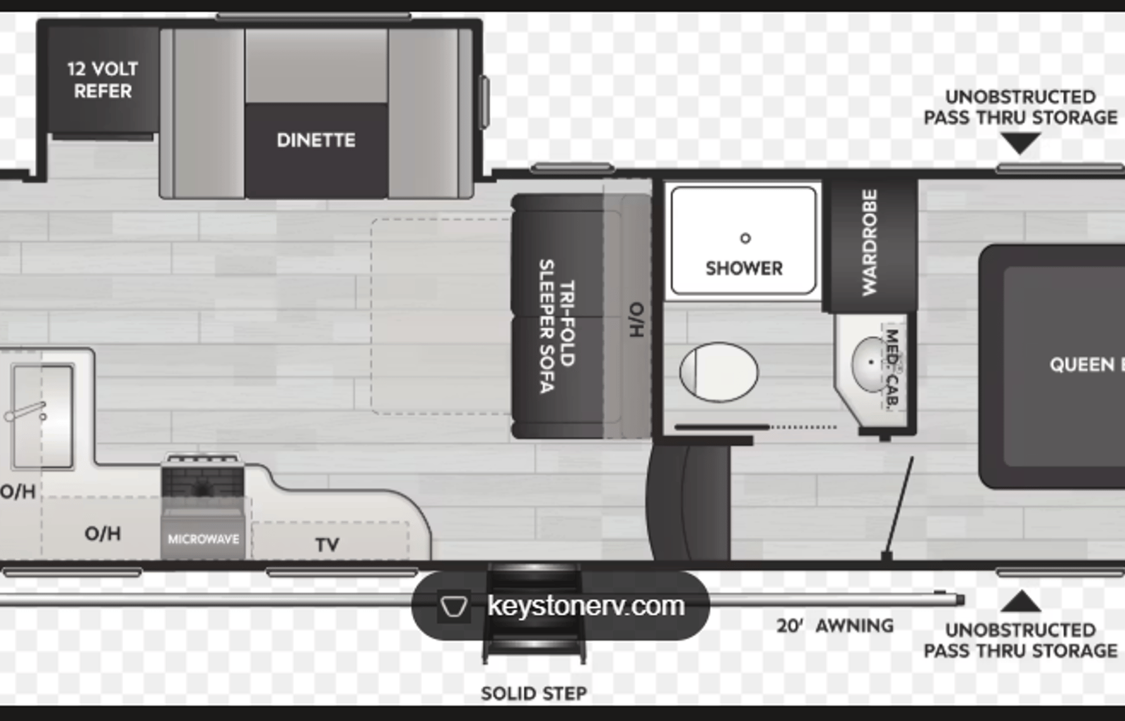 "Roosevelt" 2024 Keystone RV Cougar Sport 2700BH