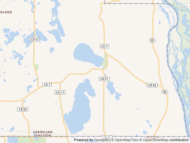Map of Golden Acres RV Park location at Stillwater, MN, United States