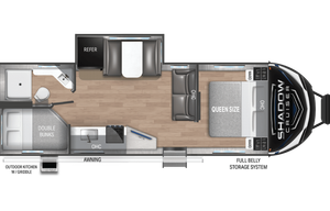 Family friendly N Idaho Rental with double bunks!