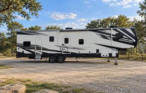 "Meet Lola" 2022 Jayco Seismic 359 Toy Hauler