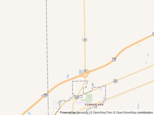 Map of Casey KOA Journey location at Casey, IL, United States