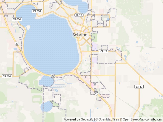 Map for 2027 Coleman 17B Bunkhouse | Delivered & Set Up near Sebring, FL