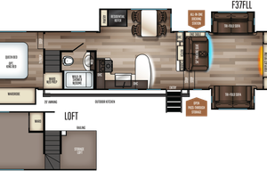 2021 Forest River RV Sabre 37FLL