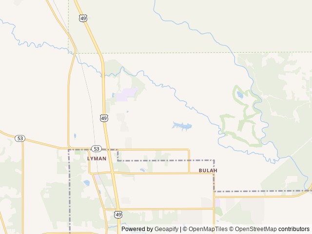 Map for Mike and Kathy’s RV  Adventures near Gulfport, LA